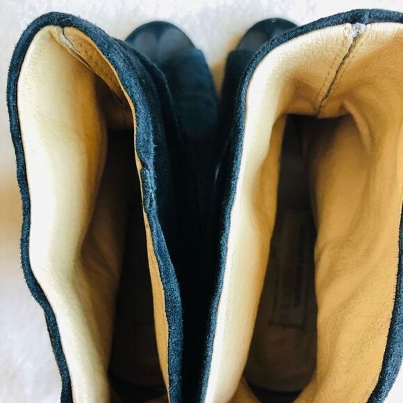 Chinese Laundry by Kristin Cavallari Black Suede Laurel Peep Toe Bootie - Picture 11 of 13